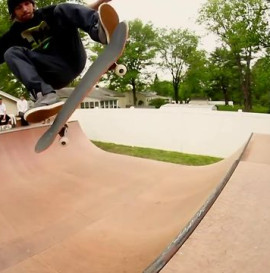 Getz Backyard Ramp Session