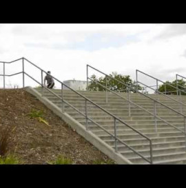 GNARLY! Lipslide 21 Stairs (Ryan Townley)