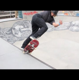 GREYSON FLETCHER FLYING AROUND IN THE BOWL