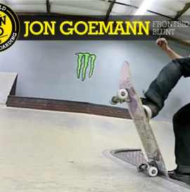 How To: Frontside Blunt With Jon Goemann