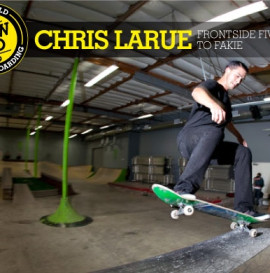 How To: Frontside Five-O To Fakie With Chris LaRue