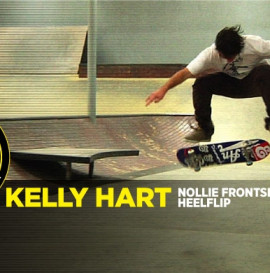 How To: Nollie Frontside Heelflips With Kelly Hart