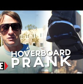 HUVr Tech - Tony Hawk Reveals Hoverboard Prank