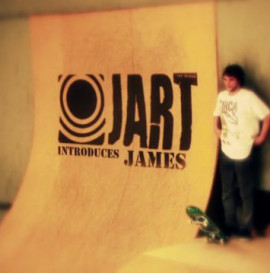 James on Jart Skateboards