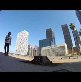 JASON PARK SKATES DOWNTOWN LA