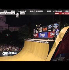 Jimmy Wilkins Wins Skate Vert Gold