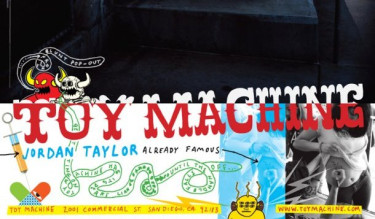 Jordan Taylor w Toy Machine 