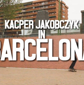 Kacper Jakobczyk in Barcelona