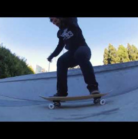 Kelvin Hoefler Insane Kickflip Back lip