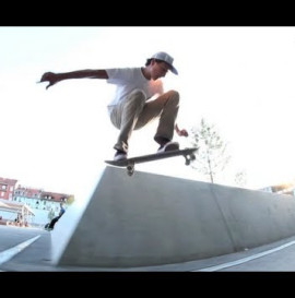 Kilian Zehnder street skating in Zurich