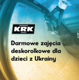 Kraków - Darmowe zajęcia deskorolkowe dla dzieci z Ukrainy