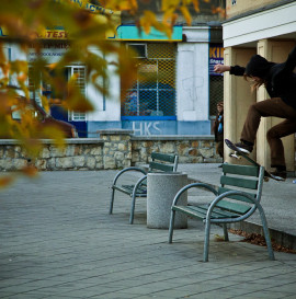 KSU - frontside boardslide