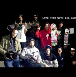 Lil Wayne Late Nite Skateboarding