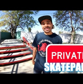 Manny Santiago's PRIVATE Skatepark