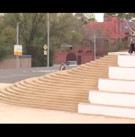 Massive 25 Stair Ollie!! - Behind the Clips - Maksim Kruglov