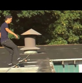 MASSIVE Rooftop Ollie Into Sketchy Bank!! - Behind The Clips - Dalton Dern