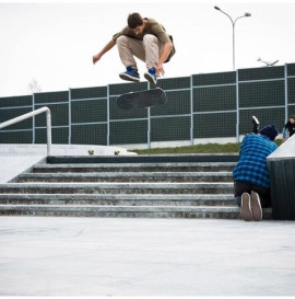 Michał "Rajan" Korczyński frontside flip na PTG