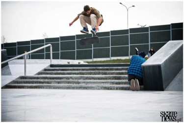 Michał "Rajan" Korczyński frontside flip na PTG