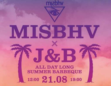 MISBHV x J&B - SUMMER BARBEQUE 21 sierpnia w krakowie.