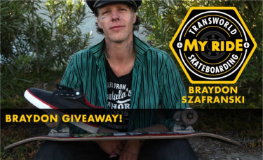 My Ride: Braydon Szafranski Giveaway