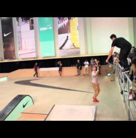 Nike SB team riders demo in China