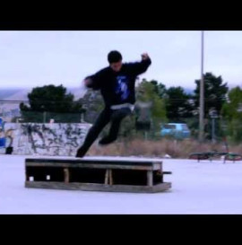 Nollie 540 Hardflip Double-Footplan