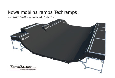 Nowa mobilna minirampa Techramps na Broken Board 