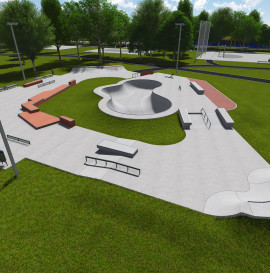 Nowy betonowy skatepark dla Warszawy