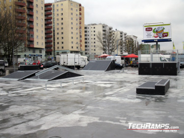 Nowy mały skatepark w Warszawie Bemowo