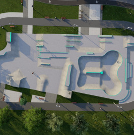 Nowy skatepark w Zielonce k. Warszawy