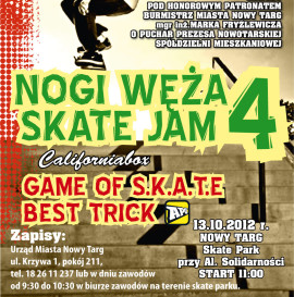 Nowy Targ - Nogi Węża Skate Jam 4
