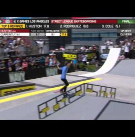 NYJAH HUSTON SCORES A 9.1 IN SLS FINAL