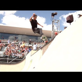 Nyjah Huston Winning Run X Games 2015