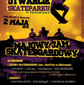 Otwarcie Skateparku w Brzeszczach - przełożone na inny termin!!!