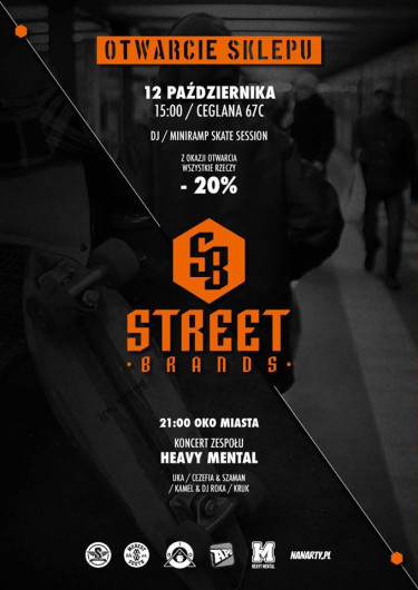 Otwarcie sklepu Street Brands Katowice/Miniramp skate session