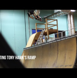 PLG on Tony Hawk's ramp