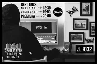 Premiera PTG 16 + best trick - Skate in park