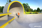 Projekt skateparku betonowego - Mińsk Mazowiecki