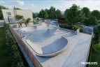 Projekt skateparku betonowego - Radziechowy