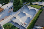 Projekt skateparku betonowego - Radziechowy