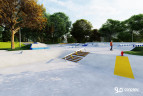 Projekt skateparku Slo Concept
