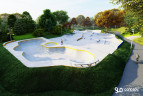 Projekt skateparku Slo Concept