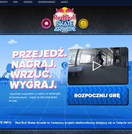 RED BULL SKATE ARCADE – nagrywaj, wygrywaj, reprezentuj