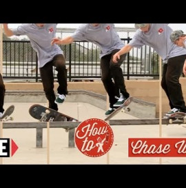 RIDE CHANNEL - HOW-TO SKATEBOARDING: BIGSPIN F/S BOARD FAKIE WITH CHASE WEBB