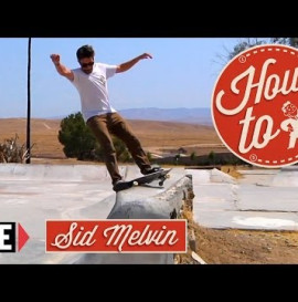 RIDE CHANNEL - HOW-TO SKATEBOARDING: HURRICANE FAKIE WITH SID MELVIN
