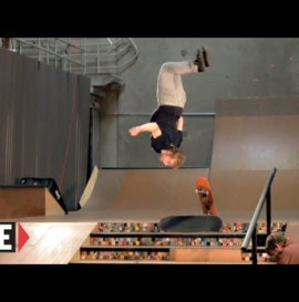 RIDE CHANNEL - SKATEBOARDER BACKFLIPS DOWN 6 STAIRS - ADAM MILLER 