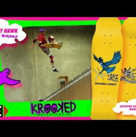 RIDE CHANNEL - TONY HAWK + KROOKED SKATEBOARDS COLLABORATION