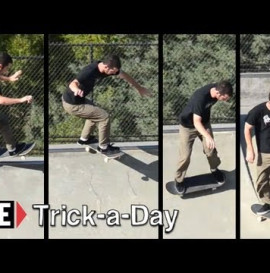 RIDE CHANNEL - TRICK A DAY - FRONTSIDE 5-0 REVERT - JACK GIVEN