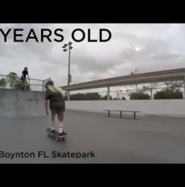 Roman Hager | 10 Years Old | W. Boynton Skatepark | Jan 2016