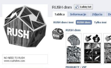 RUSH na Facebook